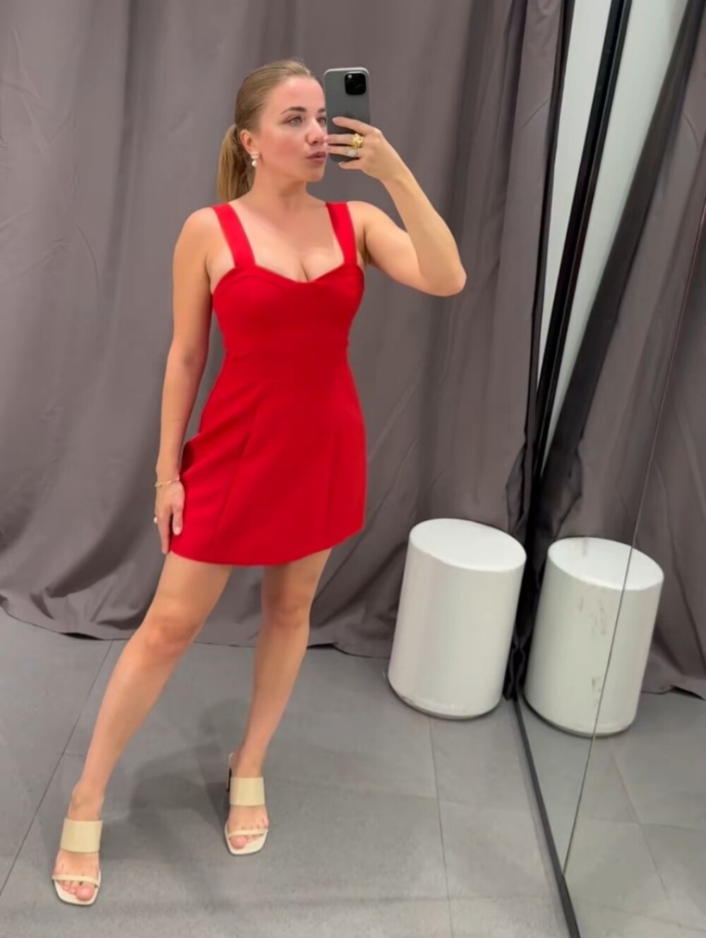 Zara MINI CORSET DRESS